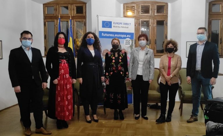 Ramona Chiriac, șefa Reprezentanței Comisiei Europene în România, în vizită la Bistrița!